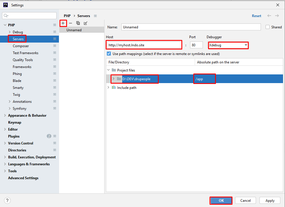 xdebug phpstorm 2